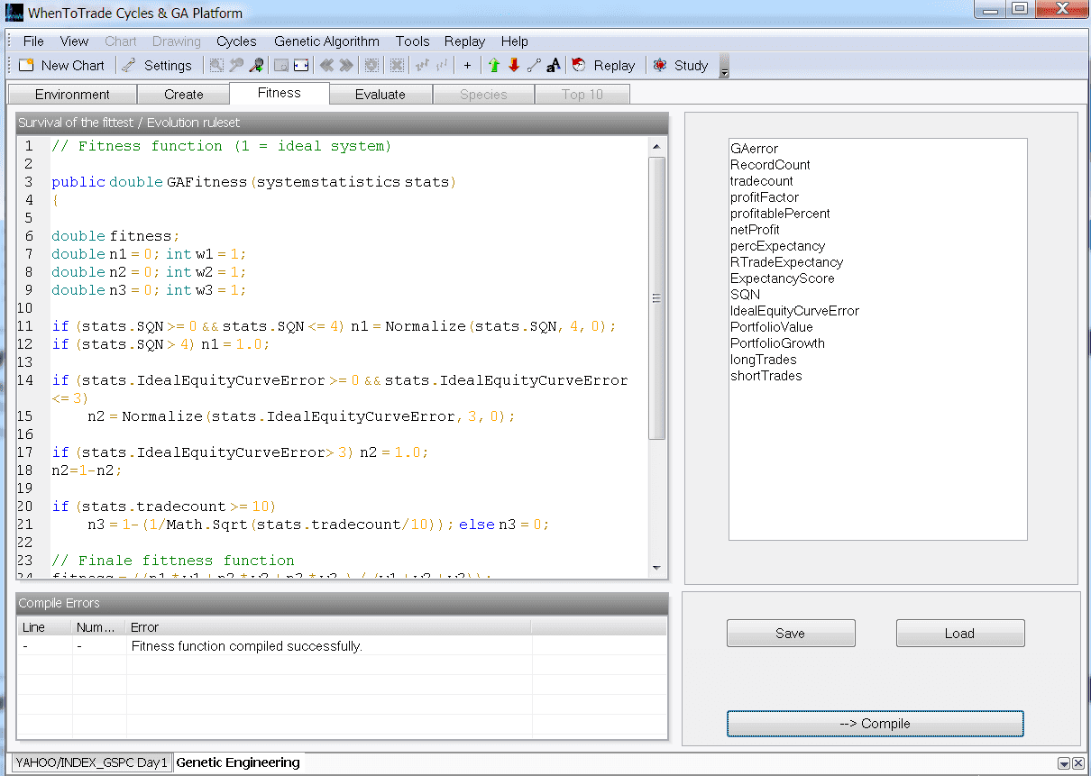 C# trading system example